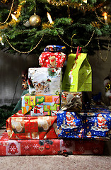 Image showing Christmas gifts