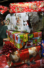 Image showing Christmas gifts