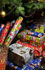 Image showing Christmas gifts