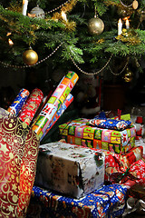 Image showing Christmas gifts