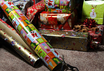 Image showing Christmas gifts