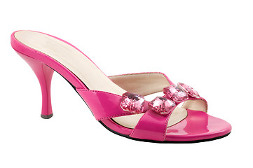 Image showing The pink shoe