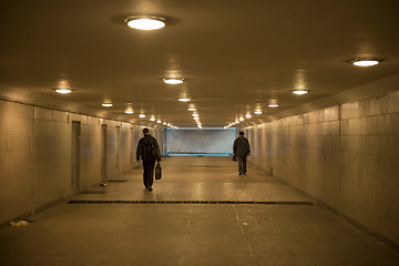 Image showing Underground transition  