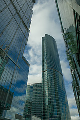 Image showing Moscow skyscrapers