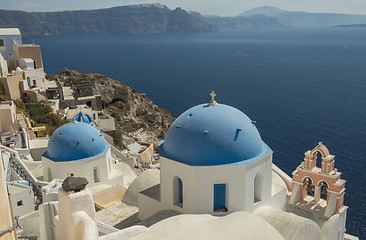 Image showing Santorini island