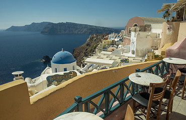 Image showing Santorini island