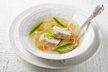 Image showing Chicken stock