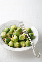 Image showing Brussels sprouts