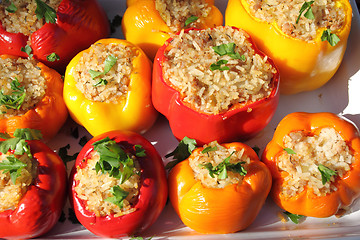 Image showing Stuffed peppers