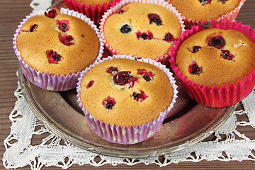 Image showing Homemade muffins