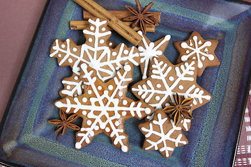 Image showing Gingerbread cookies