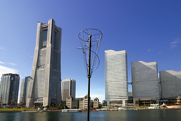 Image showing Yokohama skyline