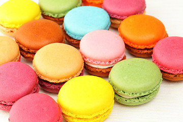 Image showing colorful macaroon