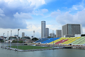 Image showing Singapore skyline