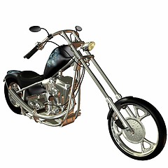 Image showing Motorcycle Chopper