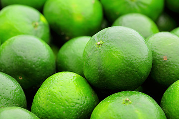 Image showing green citrus fruit