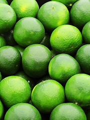 Image showing green citrus fruit