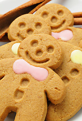 Image showing Homemade Gingerbread Men