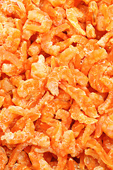 Image showing Small dry shrimp