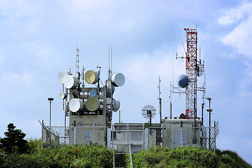Image showing Broadcasting station