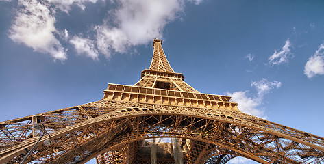 Image showing Beautiful view of Eiffel Tower in Paris