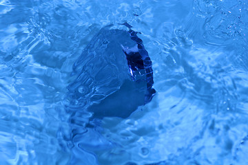 Image showing Swirling water