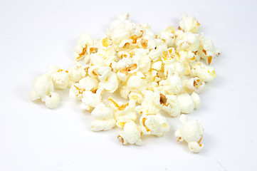 Image showing Pop Corn isolated on white background 