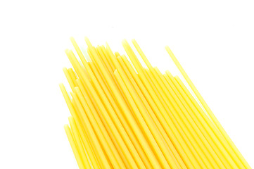 Image showing Italian pasta, on white background 