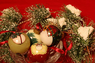 Image showing closeup of chrismas decoration