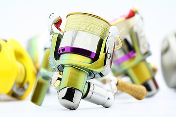 Image showing fishing reel