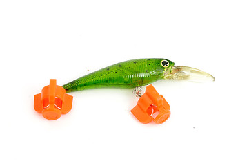 Image showing isolated fishing baits 