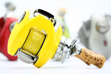 Image showing fishing reel