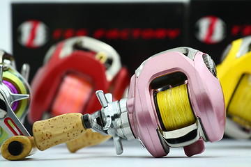 Image showing fishing reel