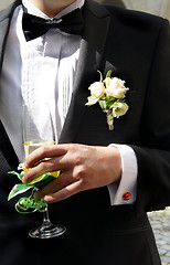 Image showing Well dressed groom
