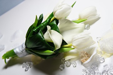 Image showing Beautiful wedding flower