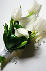 Image showing Beautiful wedding bouquet	