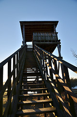 Image showing birdwatching tower