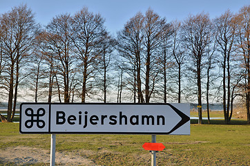Image showing sign