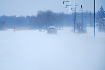 Image showing snowstorm