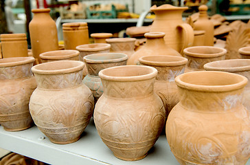 Image showing Greece ceramic pots