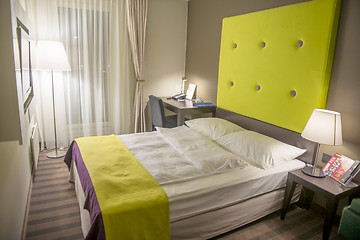 Image showing Hotel room interior