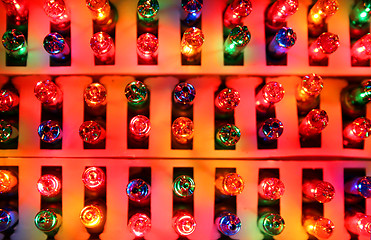 Image showing Christmas lights