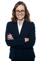 Image showing Portrait of a confident businesswoman