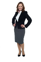 Image showing Charming middle aged businesswoman
