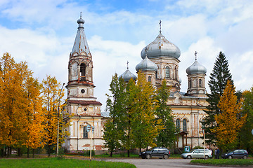 Image showing Stritennya Church of the Lord in the city of Vytegra. Russia