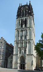 Image showing Ueberwasserkirche in Muenster