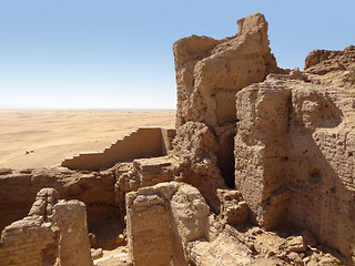 Image showing ruins at Qasr Dusch