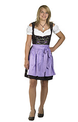 Image showing woman in a dirndl