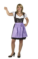 Image showing woman in a dirndl