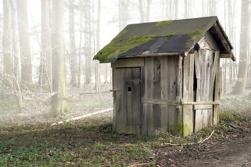 Image showing old wooden shack